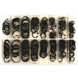 ASSORTMENT CIRCLIPS FOR SHAFTS AND BORES 280-PIECE