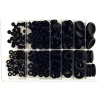 ASSORTMENT GROMMETS OPEN/CLOSED 240-PIECE